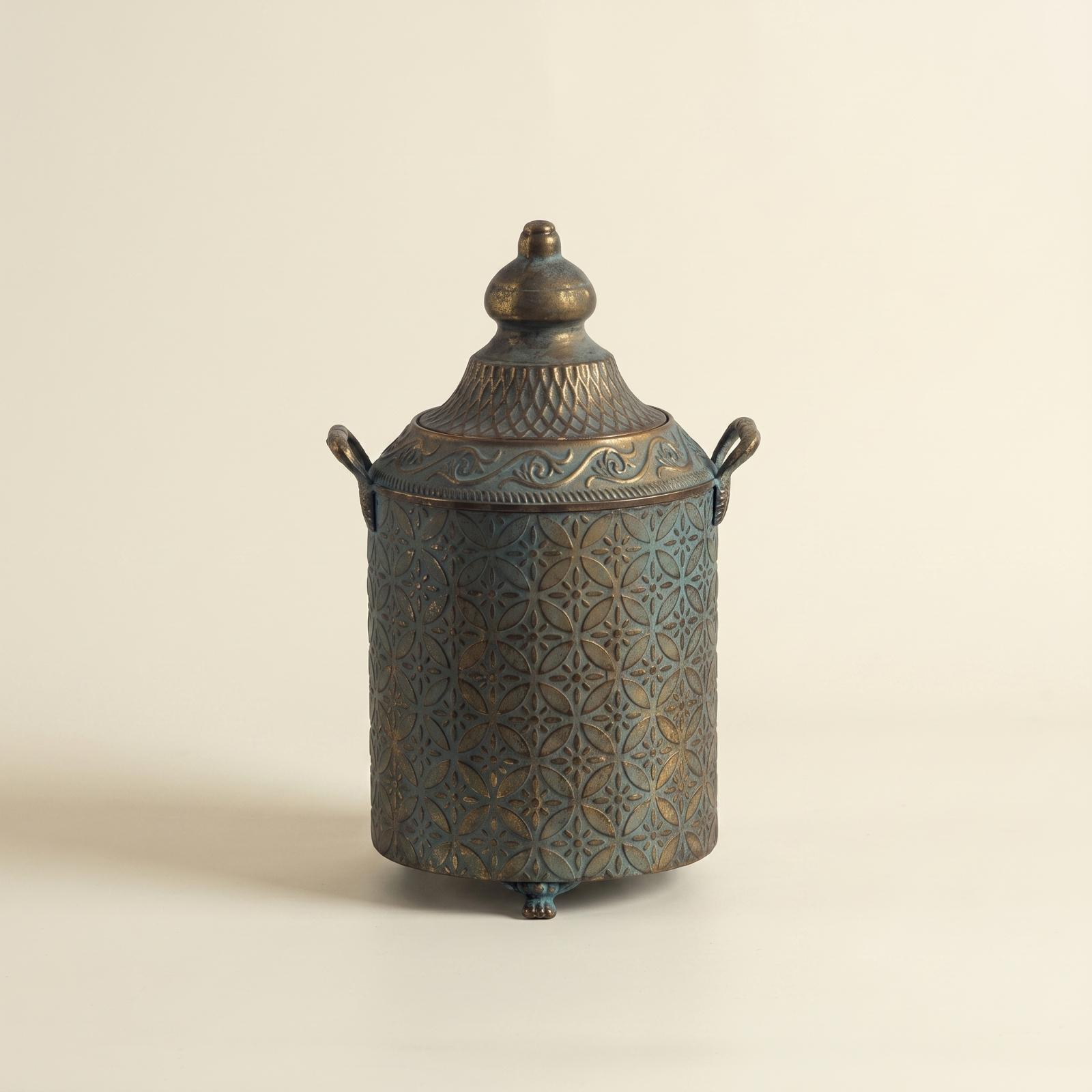 Vase Decor - Vaso Decorativo in Metallo con Finitura