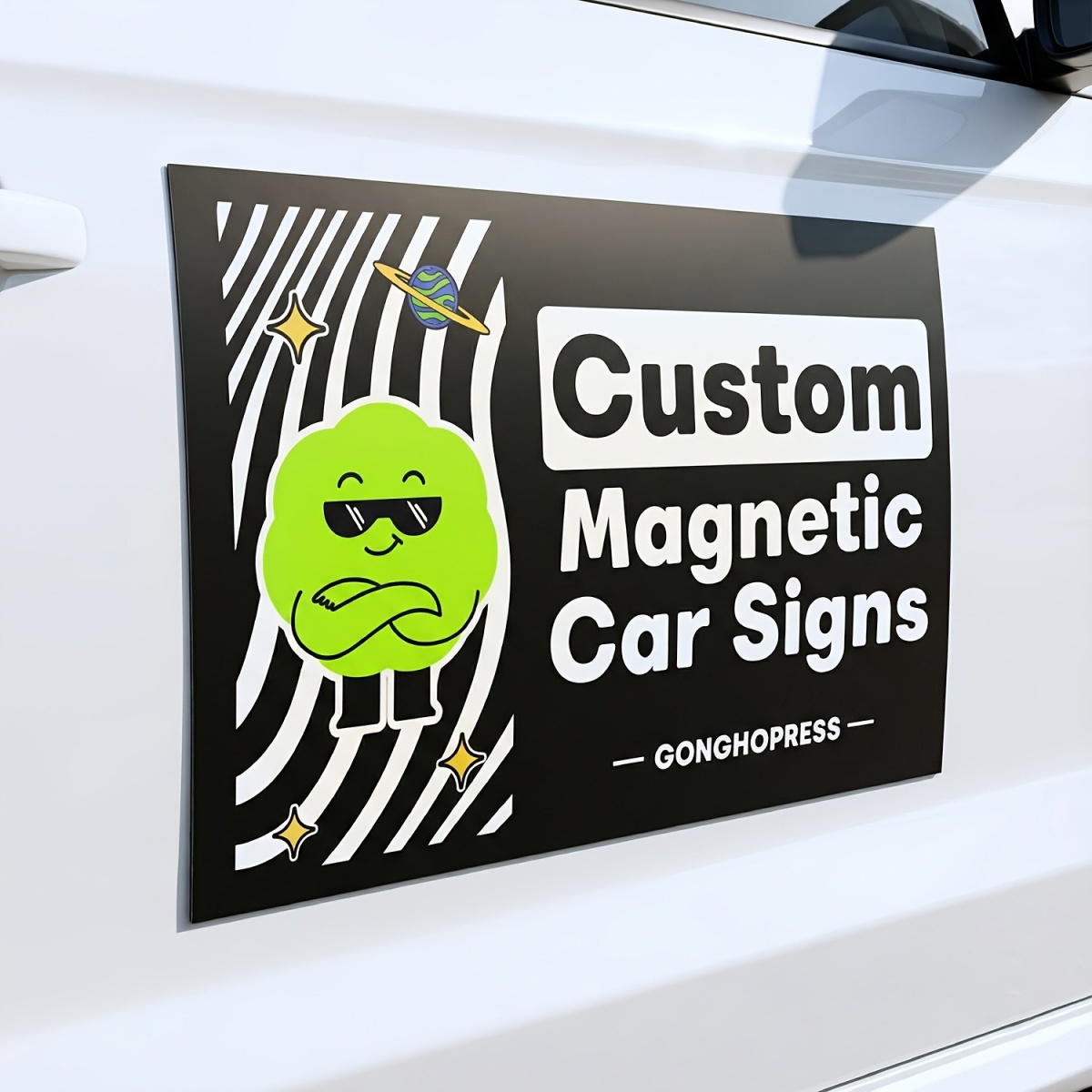 Wall Sticker - Adesivi Magnetici Personalizzabili per Auto -