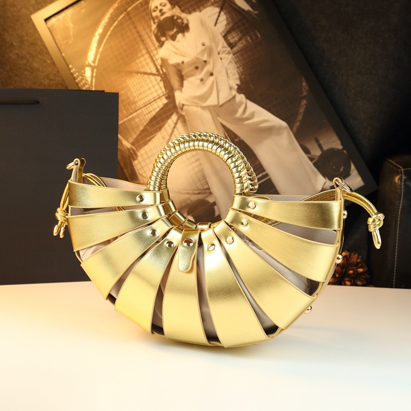 Interior Design High End - Borsa da donna rossa, modello 2026,