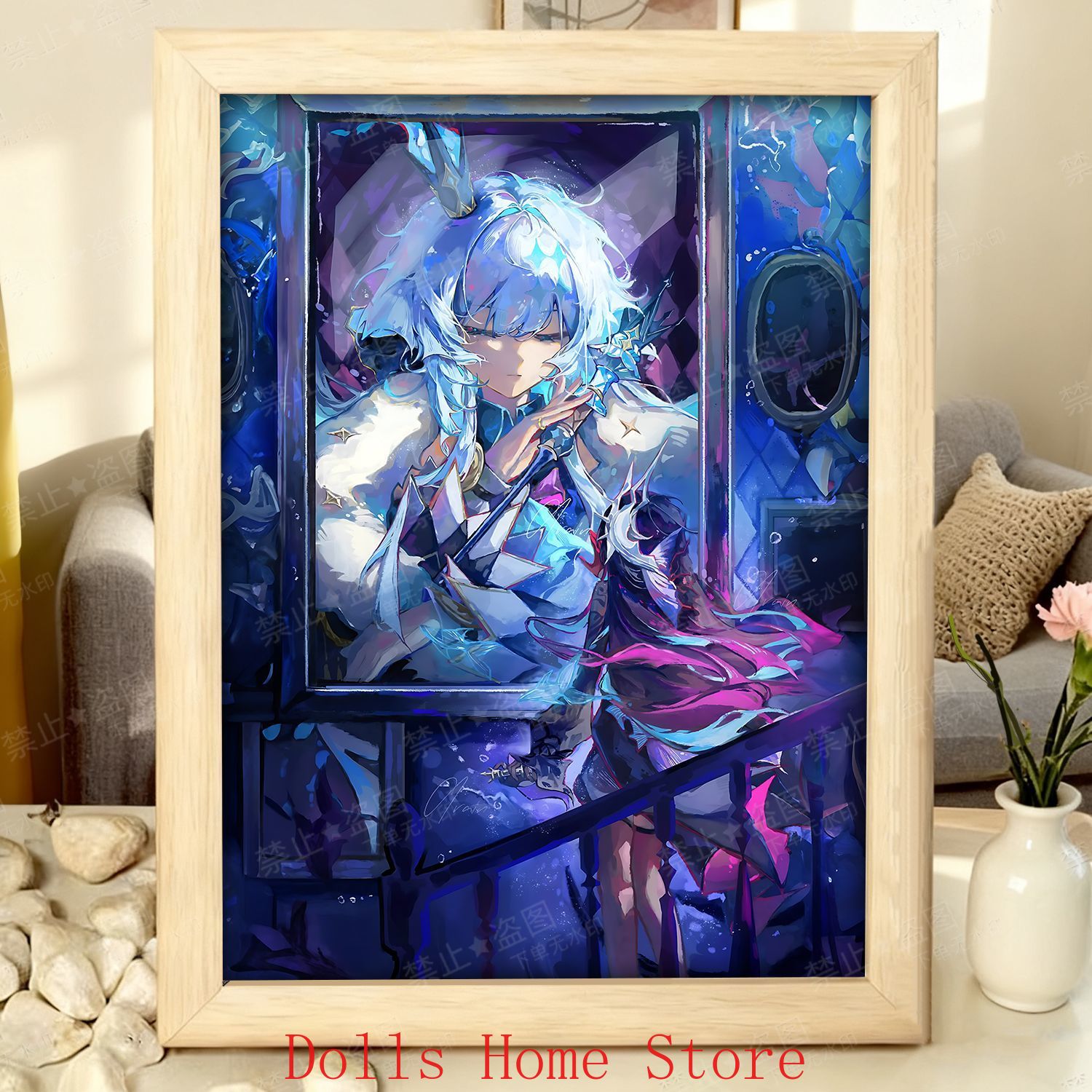 Picture Frame - Pittura Decorativa in Legno con Cornice