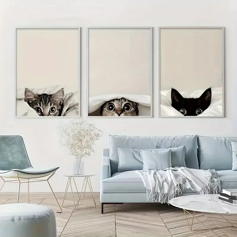 Abstract Canvas Set - Set di 3 Stampe su Tela