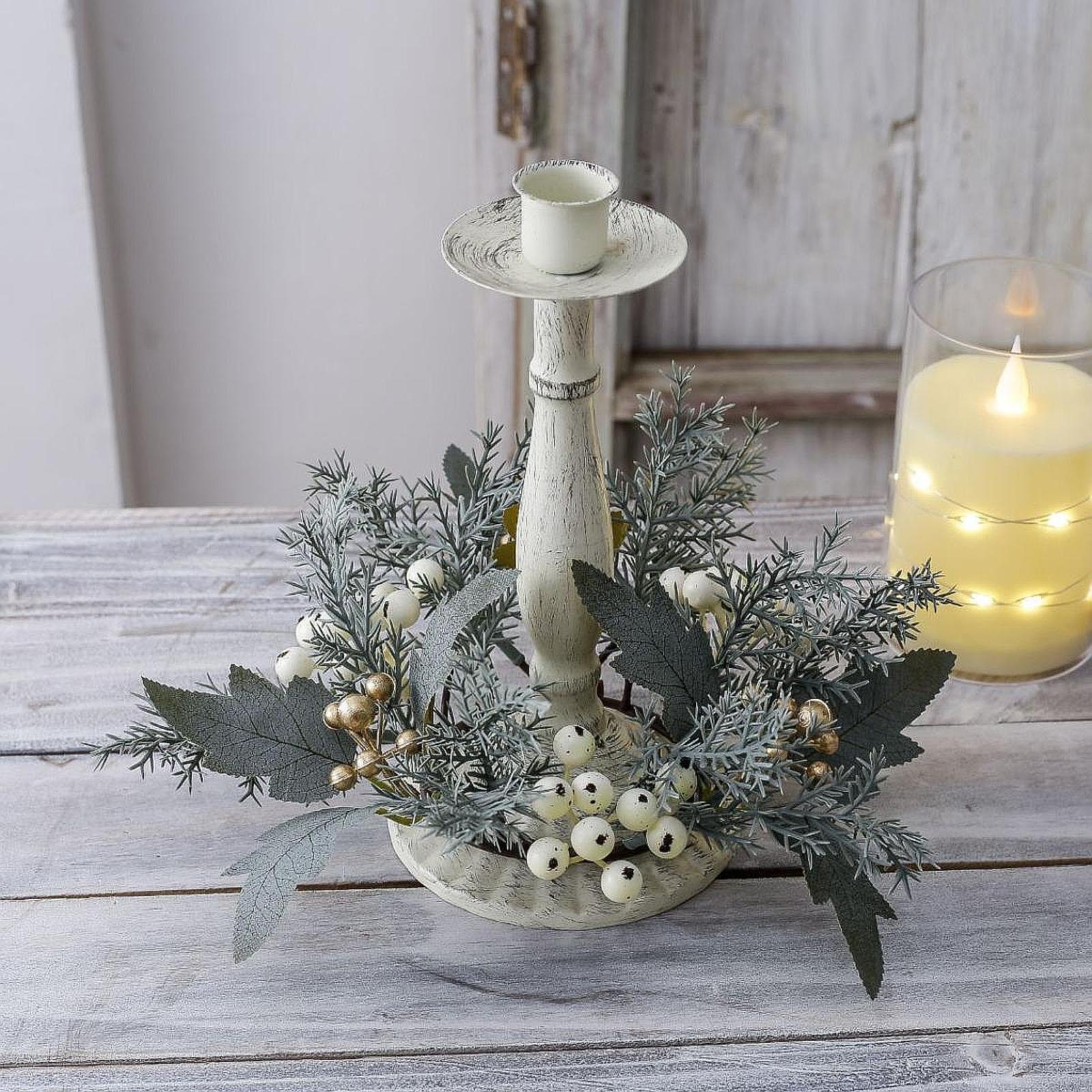 Ghirlanda di Candele con Fiori - Candle Holder Decor recensione e prezzo