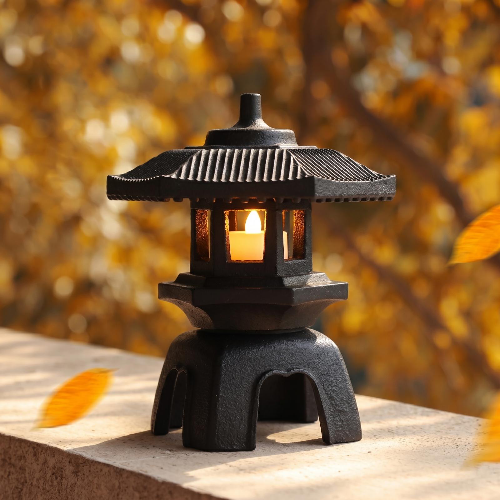 Lanterna in Ghisa Classica, Po - Candle Holder Decor recensione e prezzo