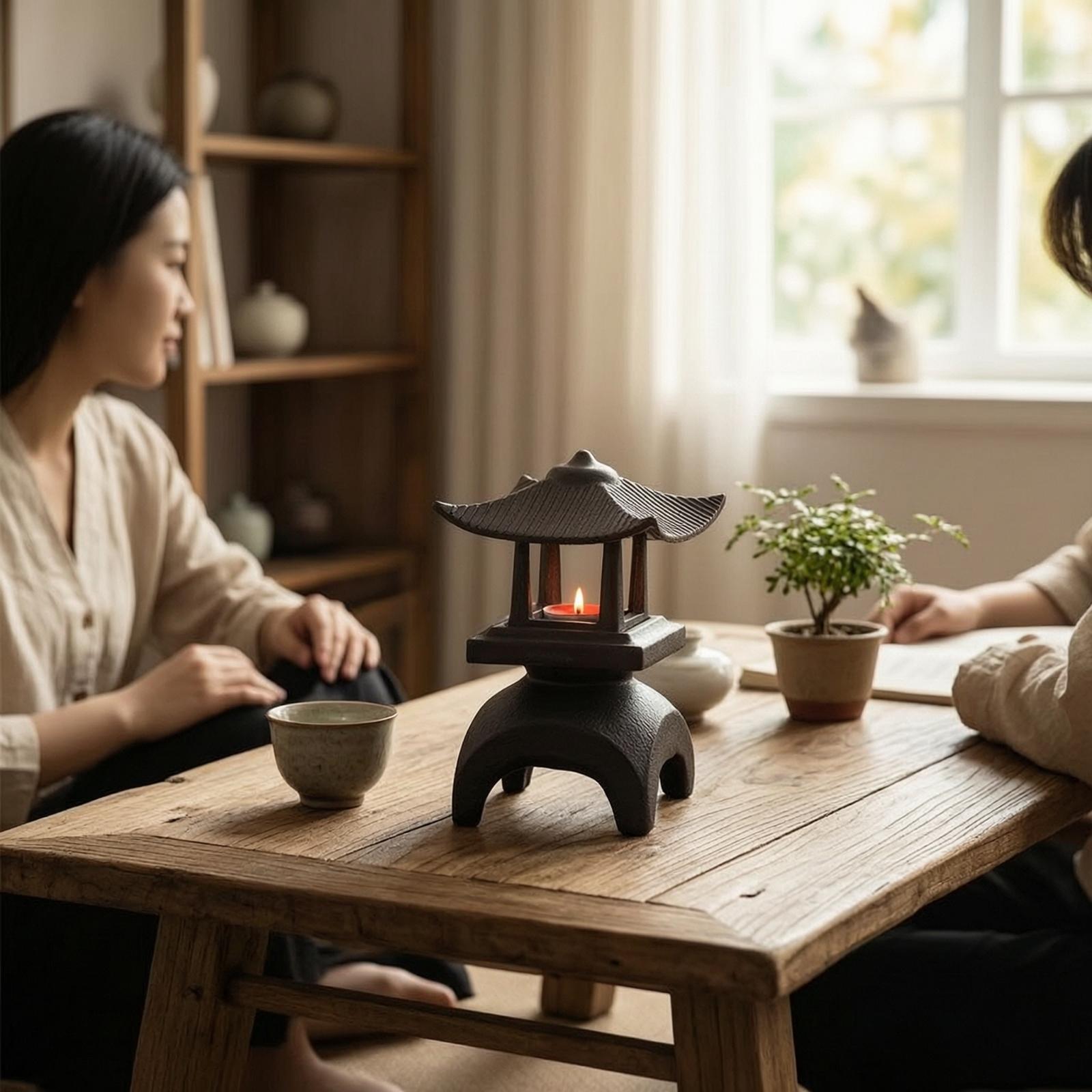 Lanterna in Ghisa Classica, Po - Candle Holder Decor recensione e prezzo