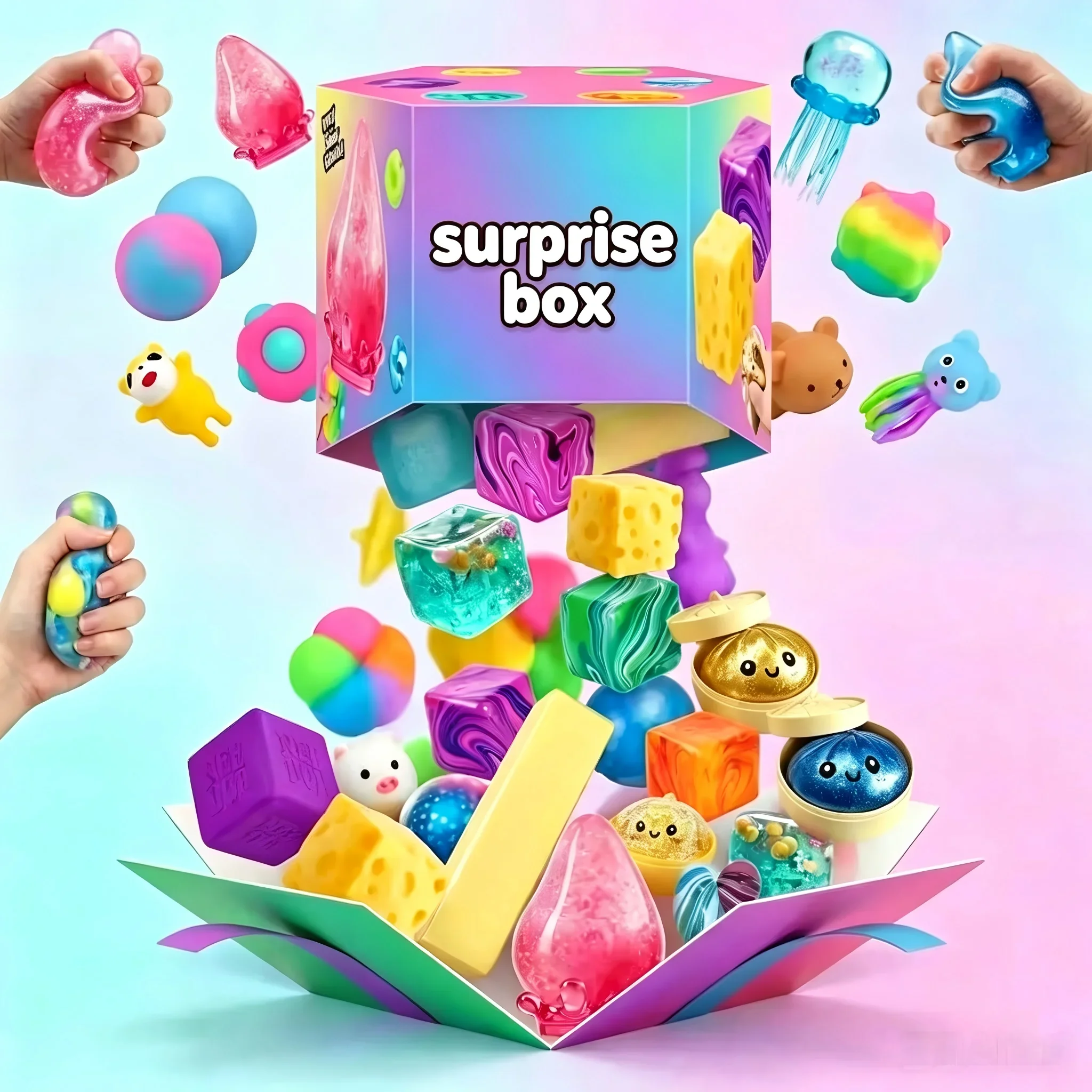 120+ Mystery Fidget Toy Blind  - Curtain Curtain recensione e prezzo